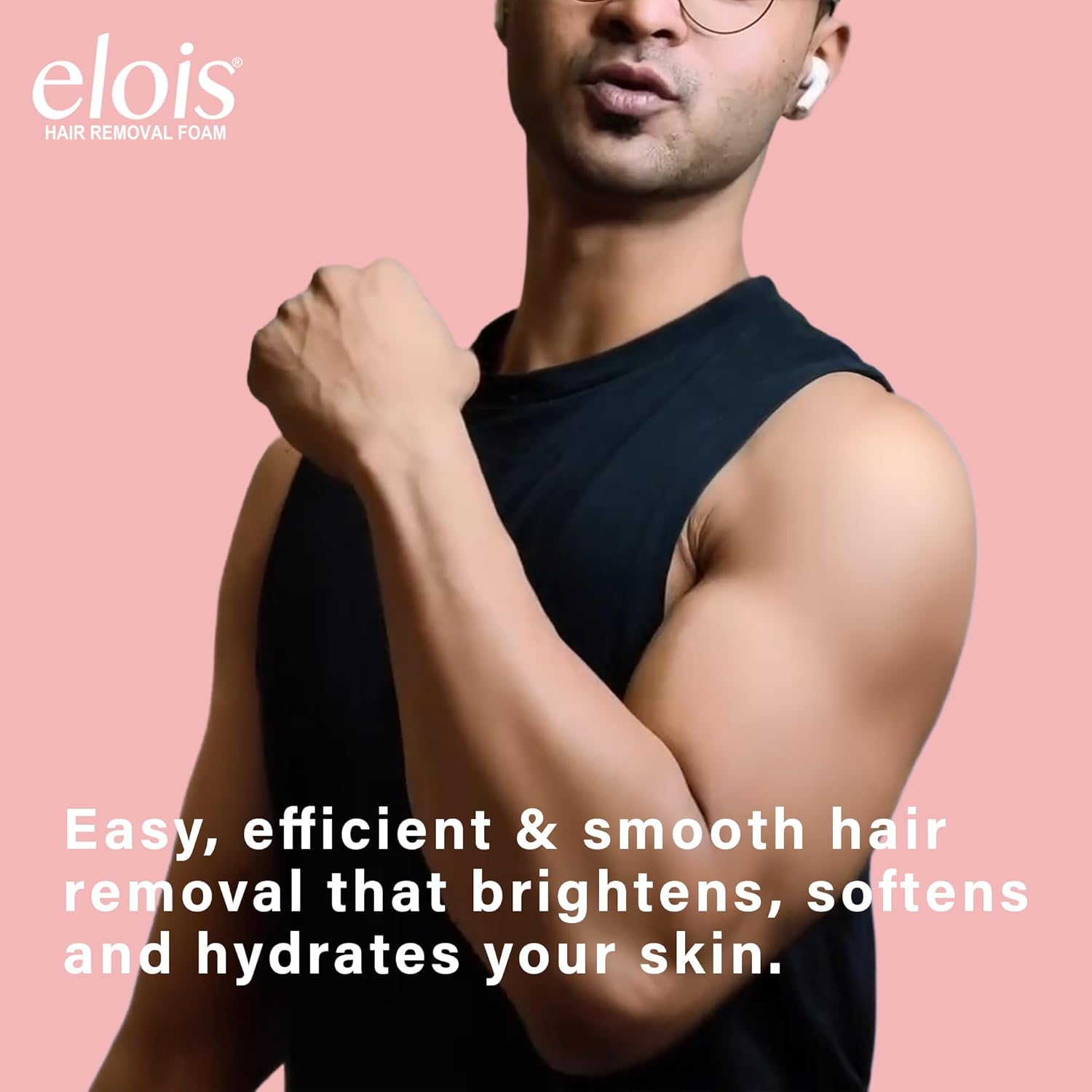 Elois Hair Removal Foam Spray for Men with Papaya Extract 200ml (Pack of 1 & 2) - Image 7