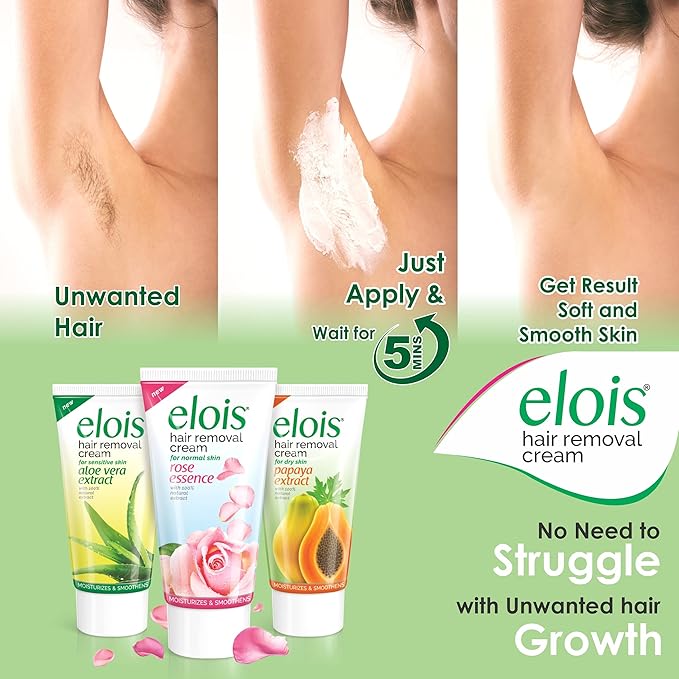 Elois Papaya Hair Removal Cream 50g – Pack of 2, 3, 4 & 6 - Image 5