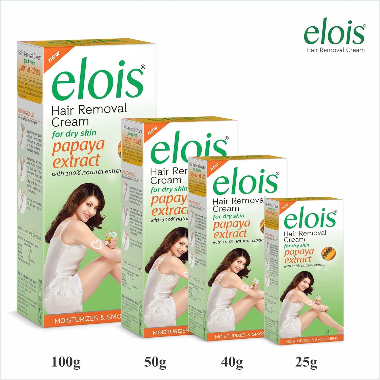 Elois Papaya Hair Removal Cream 50g – Pack of 2, 3, 4 & 6 - Image 7