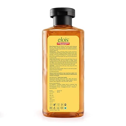 Honey Moisturizing Body Shower Gel with Honey & Glycerin – Moisturizing Body Wash for Soft, Hydrated & Refreshed Skin | 300 ml - Image 2