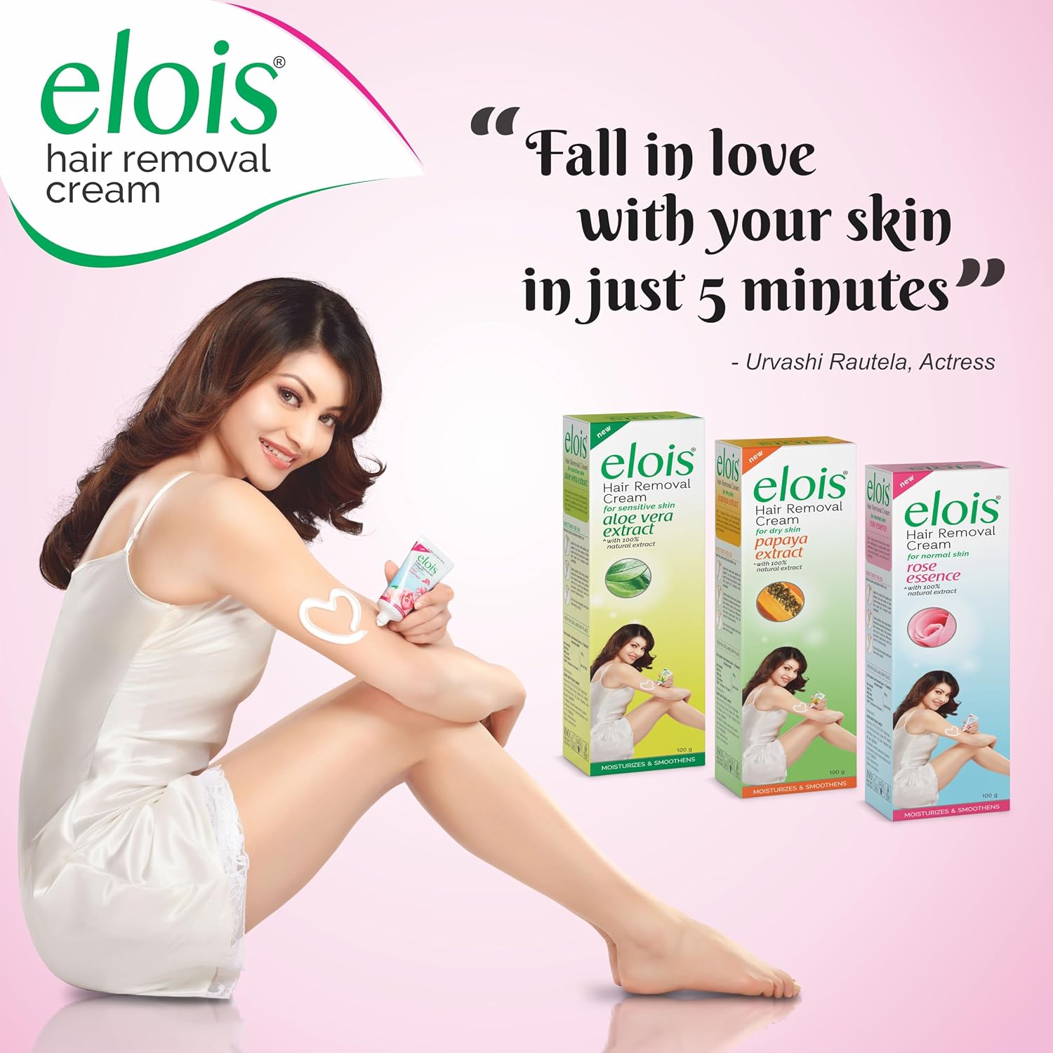 Elois Hair Removal Cream with Rose Essence | Hair Removal Cream for Private Parts & Body | Women & Girls | Pack of 2 (100g Each) - Image 4