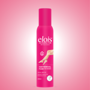Elois Hair Removal Foam Spray for Women with Rose Extract 200ml (Pack of 1 & 2)